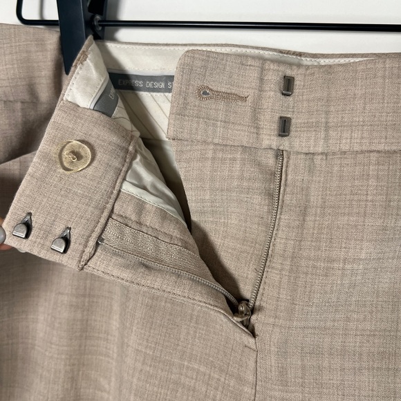 Express Design Studio editor, beige pants size 6 RN 55285 - Picture 5 of 11